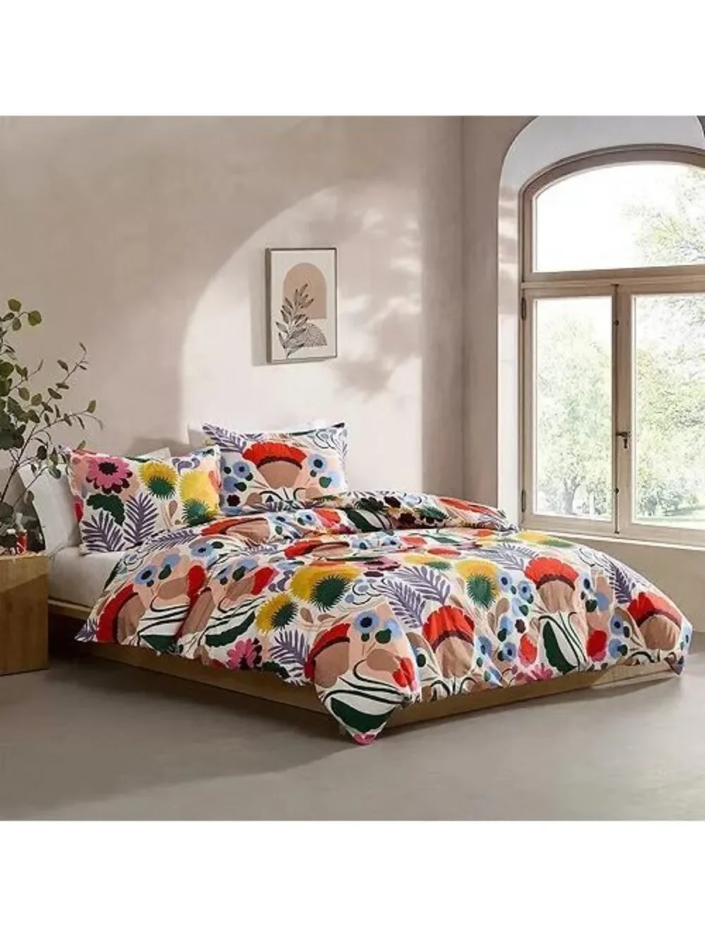 Marimekko Ojakellukka Cotton Percale Duvet Cover Only King Size